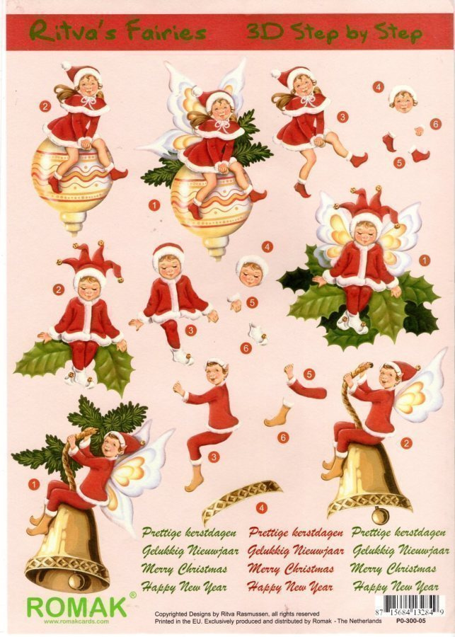3D °°JOULUKEIJUT & KORISTEET°° / Ritva's Fairies