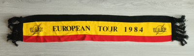 W.A.S.P. - 1984 European Tour alkuperäinen kiertuehuivi