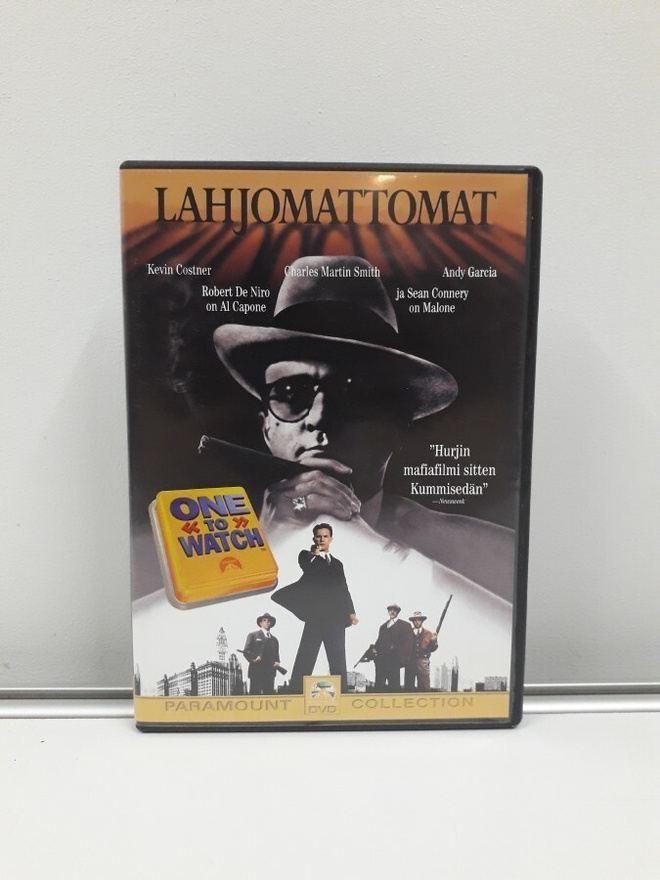 Lahjomattomat (De Niro, Costner, Connery, dvd)