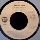 THE S.O.S. BAND :: SOMETIMES I WONDER :: VINYYLI  7"    1991 - pikkukuva 3