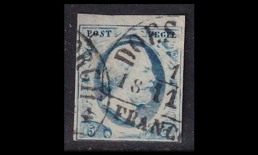 Alankomaat 1 o Willem III 5 C DOESBORGH (1852)