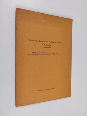 Enumeratio insectorum Fenniae et Sueciae : I. Lepidoptera...