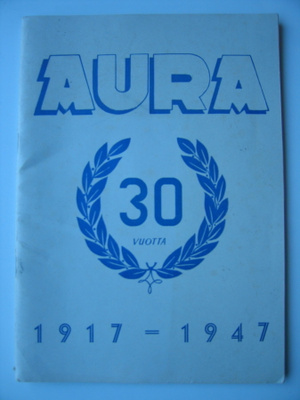AURA 30 vuotta 1917 - 1947