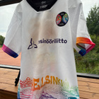 Puna-Mustat game worn Pride pelipaita #16 Joona Mäkelä - pikkukuva 2