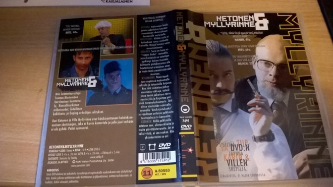 Ketonen & Myllyrinne - kausi 1 (2dvd)
