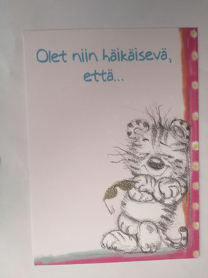 Olet niin häikäisevä, että........