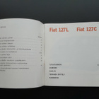 Fiat 127 auton käsikirja 62 sivua (1977) - pikkukuva 3