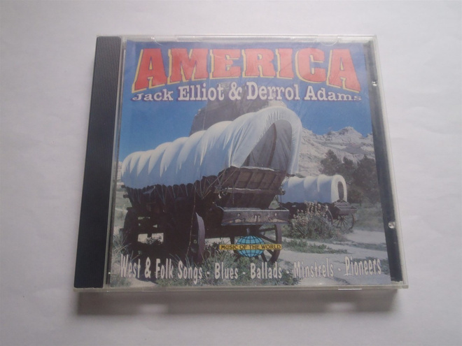 AMERICA JACK ELLIOT & DERROL ADAMS . cd