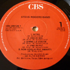 STEVE ROGERS BAND :: FIRST LP :: VINYYLI 1989 ORIGINAL ITALY - pikkukuva 3