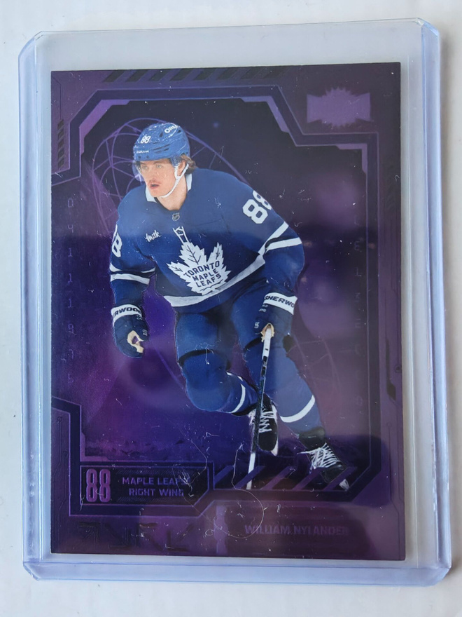 William Nylander 2025-26 SkyboxMetal Purple Spectrum FX /199