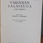Phillips E. Oppenheim: Vakoojan salaisuus. 257 s. - pikkukuva 4