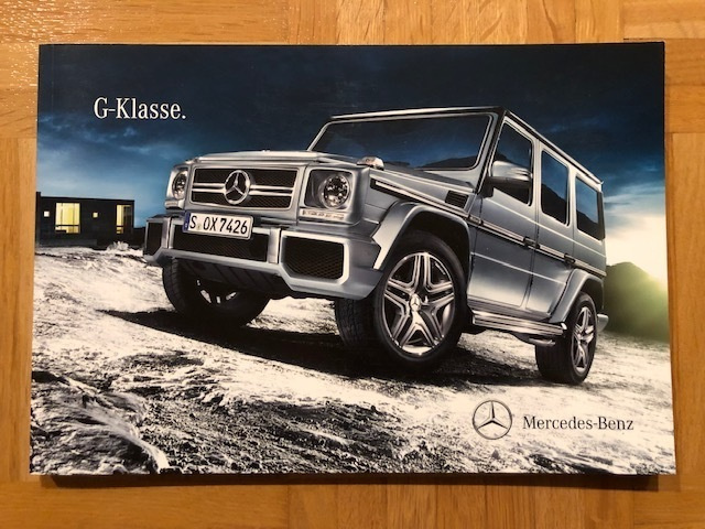 Esite Mercedes G-sarja W463 2012 Sis myös G 63 AMG