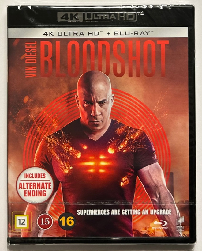 bloodshot - 4K Ultra HD + Blu-ray ( uusi )