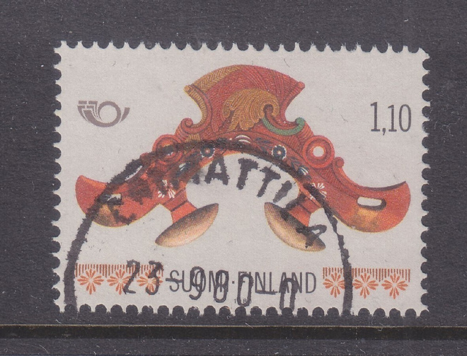 1980 Pohjola 1,1 mk loistoleimalla.