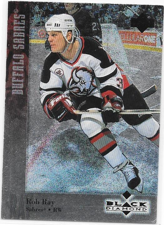 1996-97 Black Diamond #32 Rob Ray Buffalo Sabres gooni