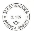 Åland 1985 Yleismerkit 0,10 mk EP leima Lape 008 - pikkukuva 2