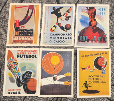 FIFA WORLD CUP 1930-2002 UPEAT FAKTAKORTIT HARVINAISET 17kpl