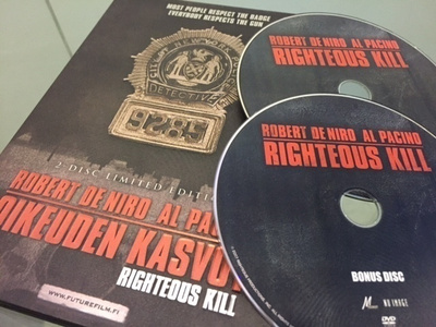 Oikeuden Kasvot DVD metalliboxi