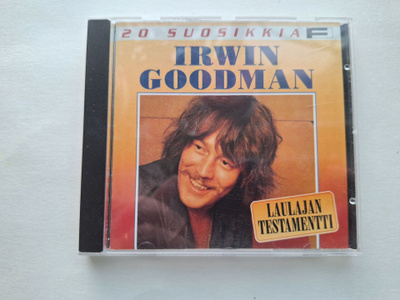 IRWIN GOODMAN - 20 SUOSIKKIA . cd