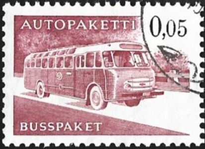 1963 AP 10  punainen 0,05 mk xTe  o LaPe AP 10