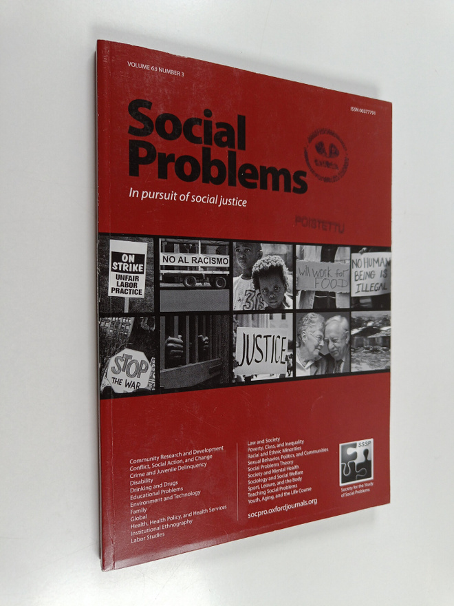 Social Problems : In pursuit of Social justice