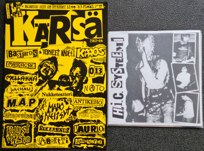 KÄRSÄ FANZINE + HIC SYSTEEMI 7" flexi