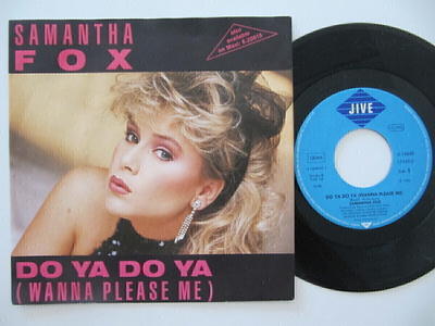 Samantha Fox Do Ya Do Ya 7" sinkku
