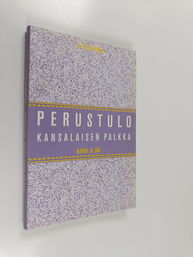Ilpo Lahtinen : Perustulo, kansalaisen palkka