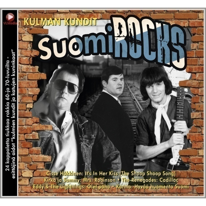 SUOMI ROCKS, KULMAN KUNDIT (CD), ks. esittäjät