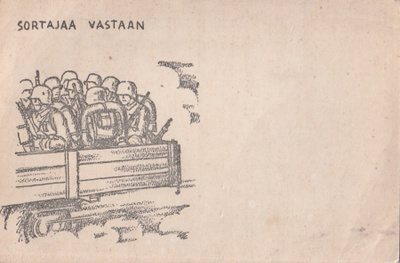 Kenttäpostia , Sortajaa vastaan b486