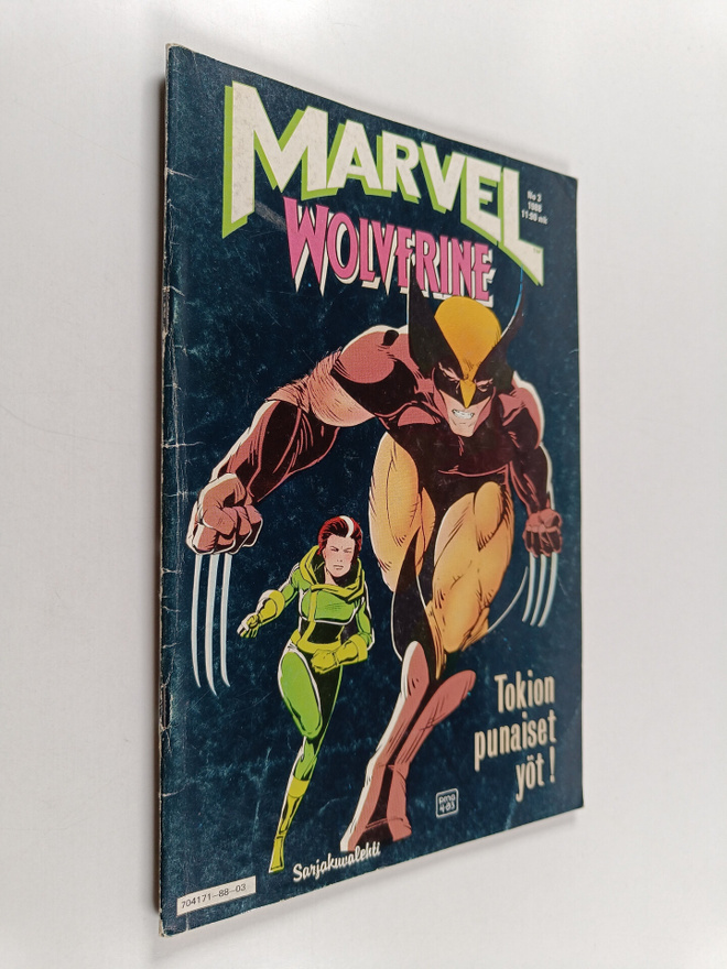 Wolverine n:o 3/1988 : Tokion punaiset yöt!