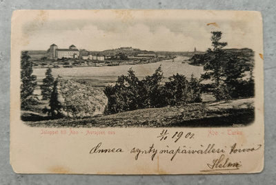 Turku, Aurajoensuu, Turunlinna, 1901