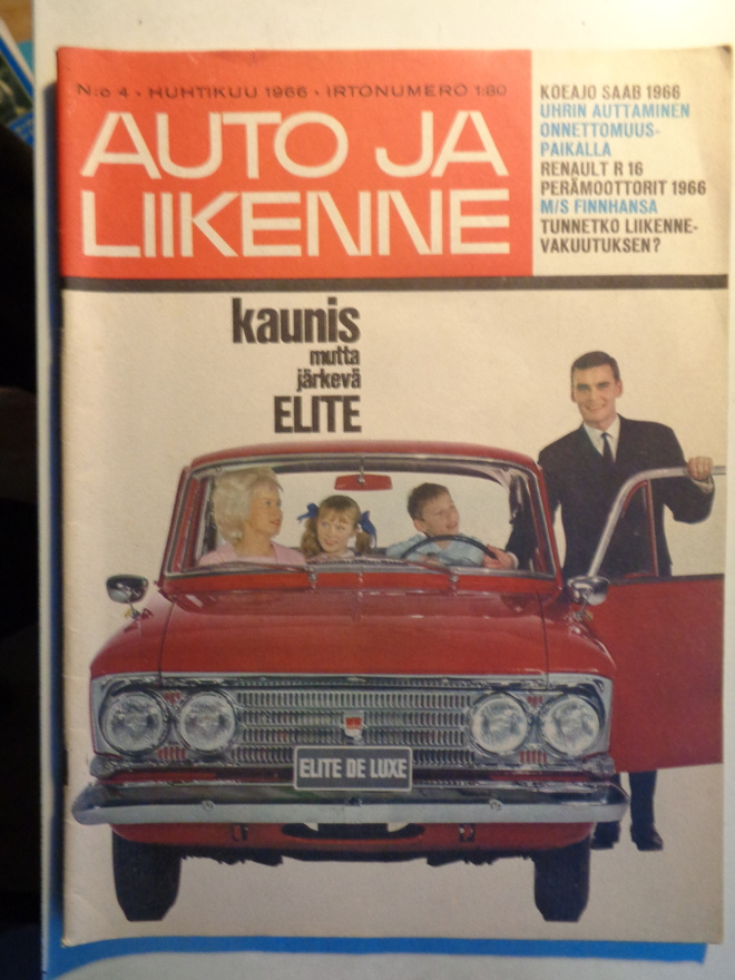 Auto ja liikenne Nro 4/1966 (26.4)