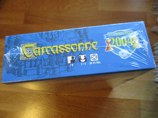 CARCASSONNE [VANHA] peruspeli + Lisäosa *AVAAMATON MUOVEISSA
