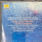 Tchaikovsky: Piano & Violin Concerto - Karajan, Berman - pikkukuva 1