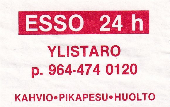 Ylistaro, ESSO 24h   8/8