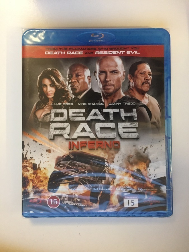 Death Race 3: Inferno (Blu-ray) Ving Rhames, Luke Goss (UUSI