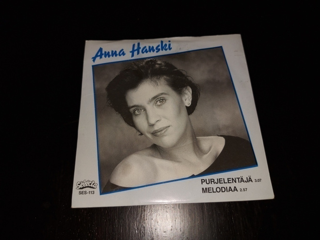 ANNA HANSKI - PURJELENTÄJÄ 7 " Single ( ENSIO-MUSIC )