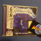METALLICA - RIDE THE LIGHTNING JAPANI PAINOS CD - pikkukuva 1
