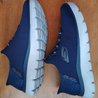 Sketchers slips-in 39.5 t.siniset leveä lesti uudet - pikkukuva 3