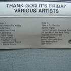 THANK GOD IT'S FRIDAY - Soundtrack ( C-kasetti ) - pikkukuva 2