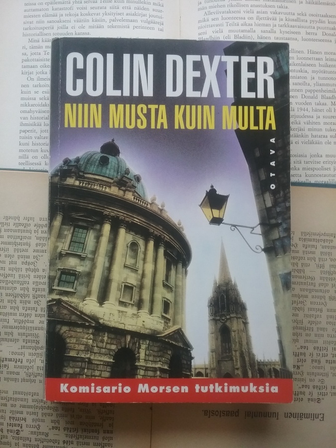Colin Dexter - Niin musta kuin multa (nid.)