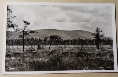 Sodankylä, Luosto, vanha mv valokuvapk, p. 1951