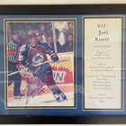 Jari Kurri #17, Colorado Avalanche PHOTO FRAME AUTOGRAPH - pikkukuva 1