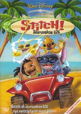 Stitch avaruuskoe 626 (DVD)