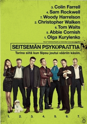 Seitsemän Psykopaattia (DVD)