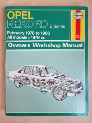 Korjausopas OPEL Record E series Siisti!