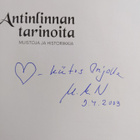 Antinlinnan tarinoita : muistoja ja historiikkia (tekijän... - pikkukuva 3