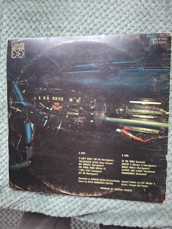 Hurriganes roadrunner vuoromies lp