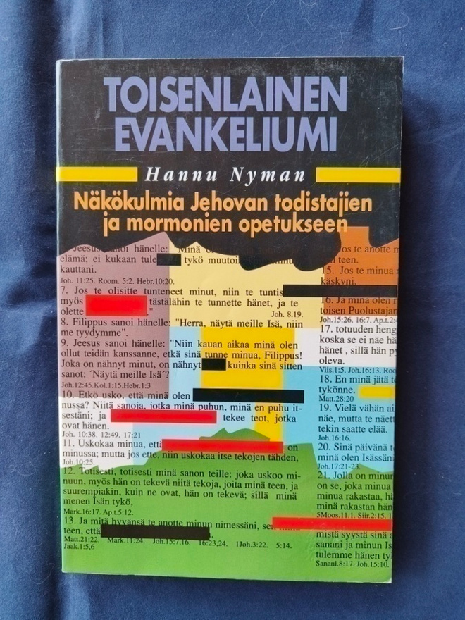 Nyman, Hannu: Toisenlainen evankeliumi